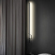 Sasaki Minimalist Line LED Wall Light With Wall Plug-DWHOME