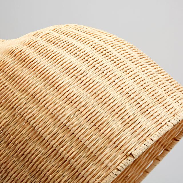 La playa rattan bamboo weave pendant light.