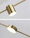 Nori Minimalist Brass Pendant Light Chandelier.