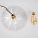 Odette Porcelain Shade Brass Fitting Pendant Light - DWHOME