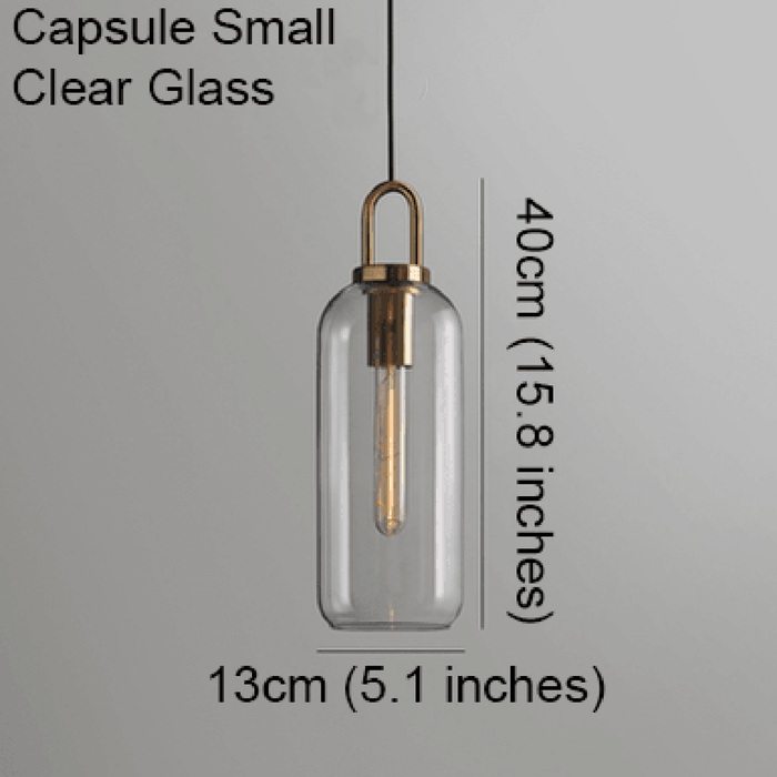 Yayoi Glass Globe Brass Fitting Pendant Light-DWHOME