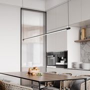 Linea minimalist strip line pendant light-DWHOME