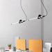 Sasaki Minimalist Linear Suspension Pendant Light.