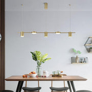 Nori Minimalist Brass Pendant Light Chandelier-DWHOME