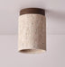 Sonoma Wood And Stone Minimalist Ceiling Light.