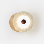 Aurora Travertine Wall Lamp-DWHOME