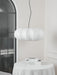 Oblate Silk Pendant Lamp-DWHOME