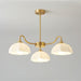 Octagonal Glass Bowl Chandelier-DWHOME