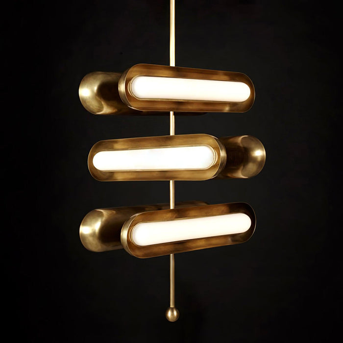 Capsule Chandelier.