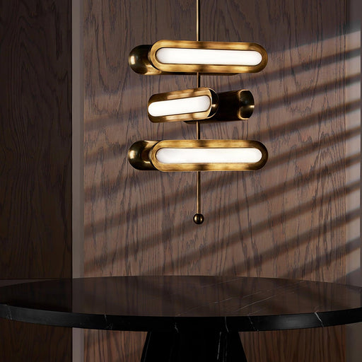 Capsule Chandelier.