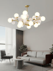 Off White Tree Chandelier-DWHOME