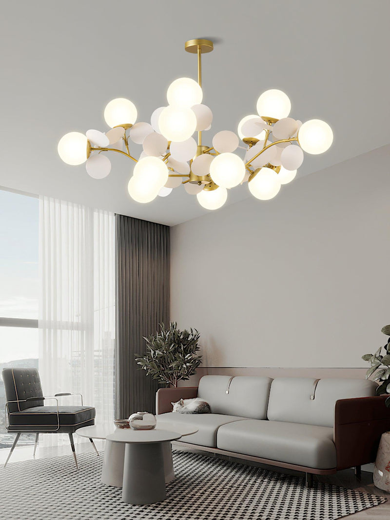 Off White Tree Chandelier-DWHOME