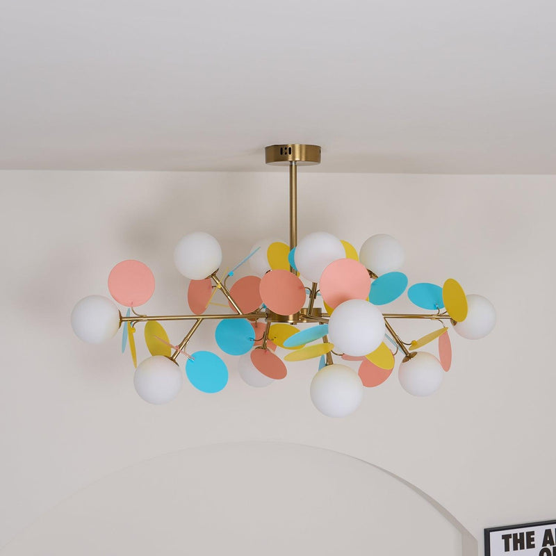 Off White Tree Chandelier-DWHOME
