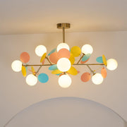 Off White Tree Chandelier-DWHOME