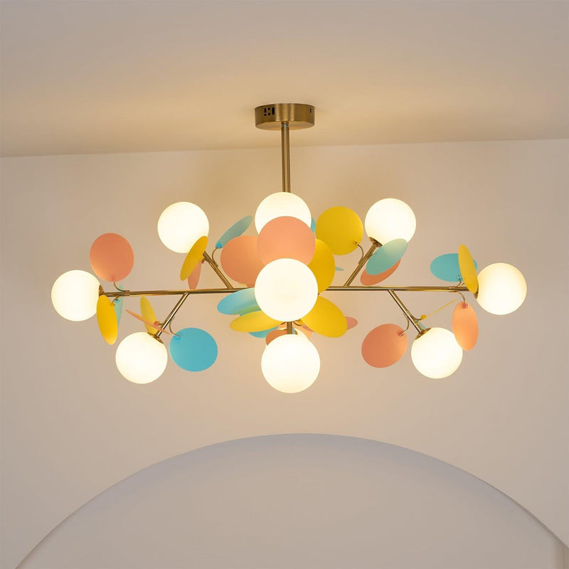 Off White Tree Chandelier-DWHOME