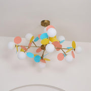 Off White Tree Chandelier-DWHOME