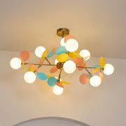 Off White Tree Chandelier-DWHOME