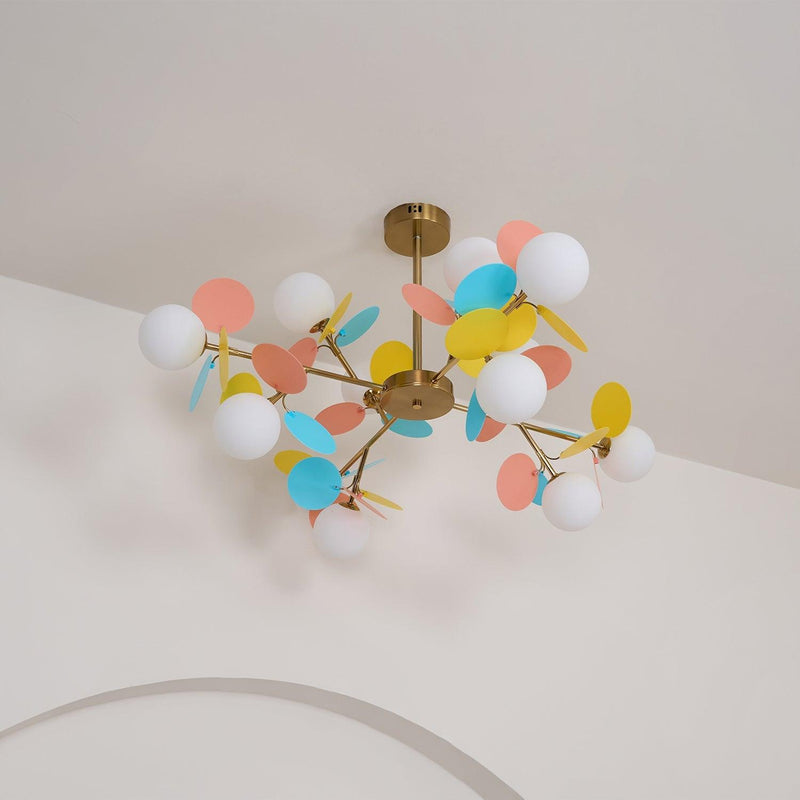 Off White Tree Chandelier-DWHOME