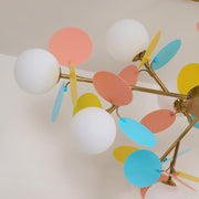 Off White Tree Chandelier-DWHOME