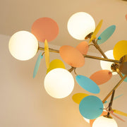 Off White Tree Chandelier-DWHOME
