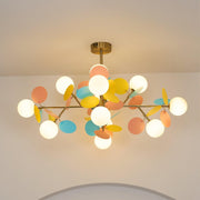 Off White Tree Chandelier-DWHOME