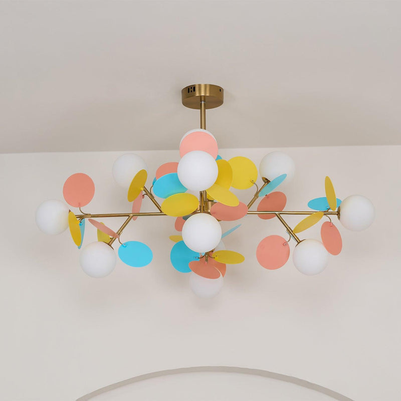 Off White Tree Chandelier-DWHOME