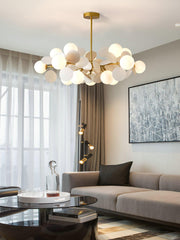 Off White Tree Chandelier-DWHOME