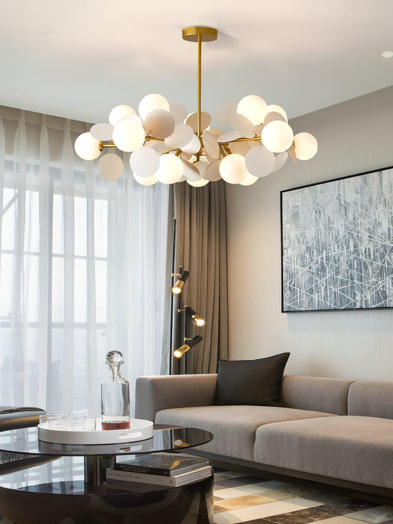Off White Tree Chandelier-DWHOME