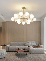 Off White Tree Chandelier-DWHOME