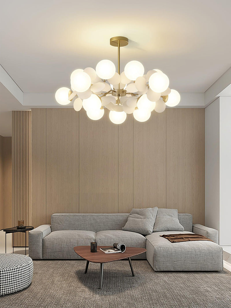 Off White Tree Chandelier-DWHOME