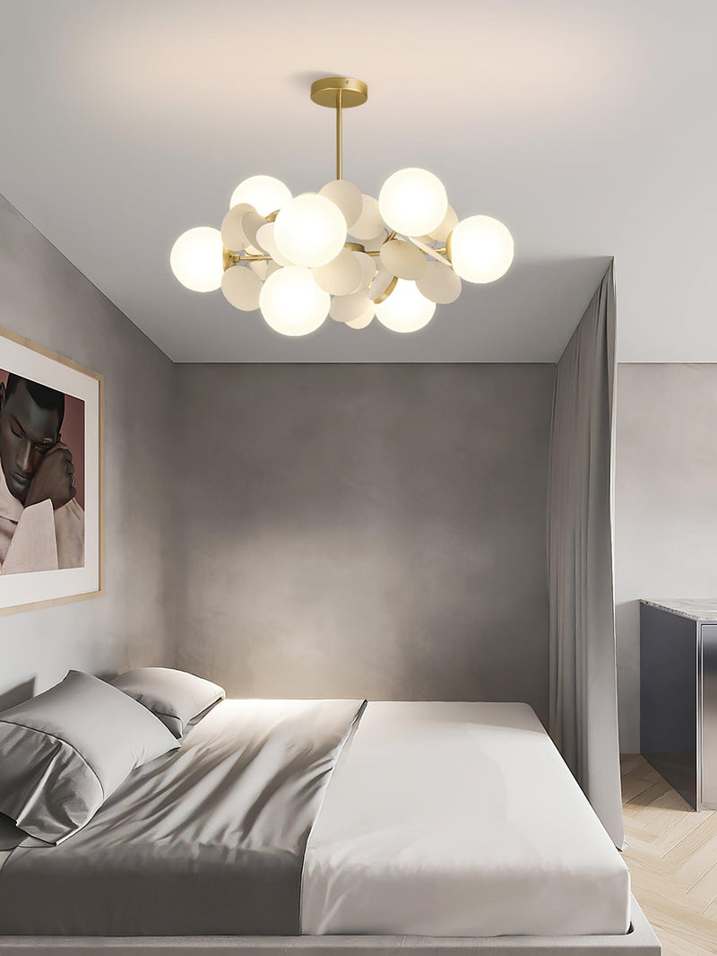Off White Tree Chandelier-DWHOME