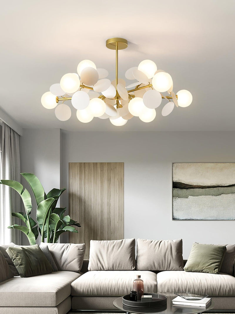 Off White Tree Chandelier-DWHOME