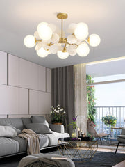 Off White Tree Chandelier-DWHOME