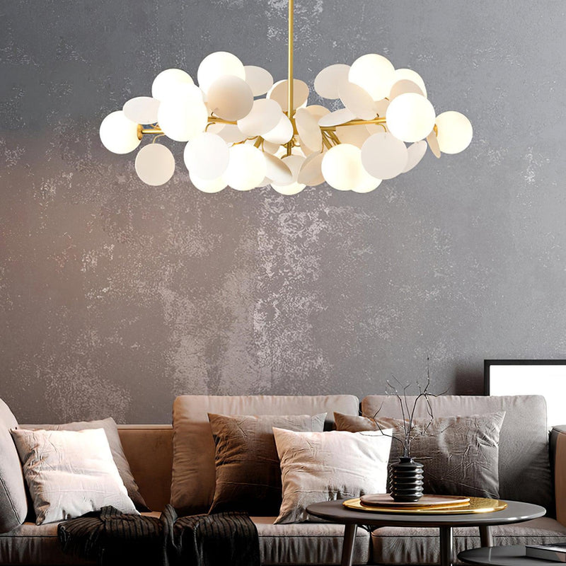 Off White Tree Chandelier-DWHOME