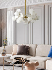 Off White Tree Chandelier-DWHOME