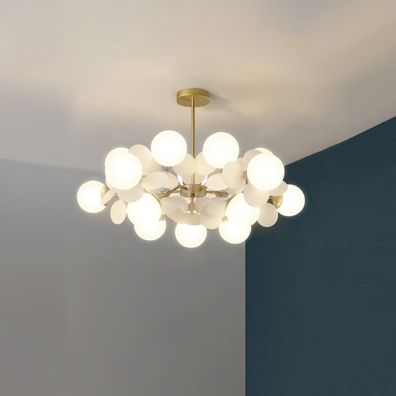 Off White Tree Chandelier-DWHOME