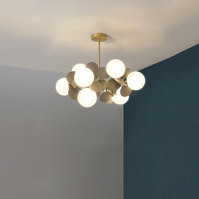 Off White Tree Chandelier-DWHOME