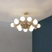 Off White Tree Chandelier-DWHOME