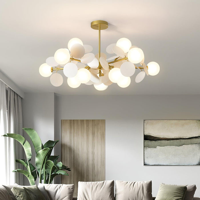 Off White Tree Chandelier - DWHOME