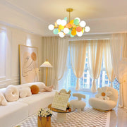 Off White Tree Chandelier-DWHOME
