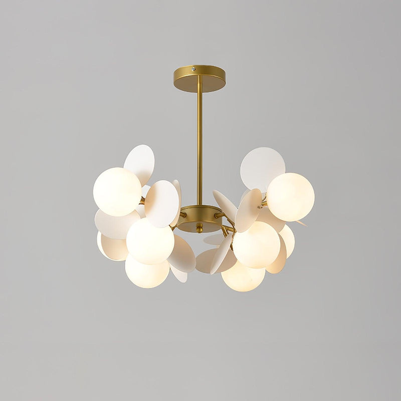 Off White Tree Chandelier-DWHOME