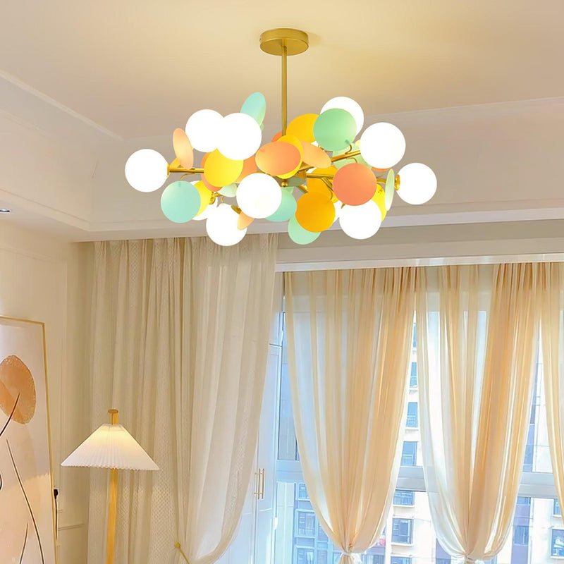 Off White Tree Chandelier-DWHOME