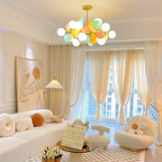 Off White Tree Chandelier-DWHOME