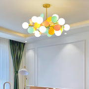 Off White Tree Chandelier-DWHOME