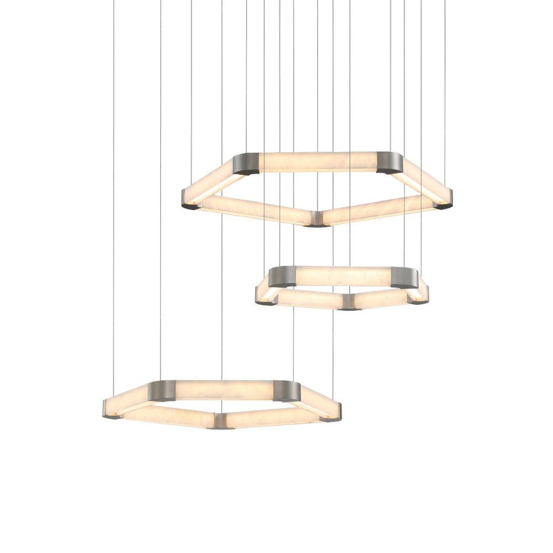 Ola Single Ring Chandelier-DWHOME