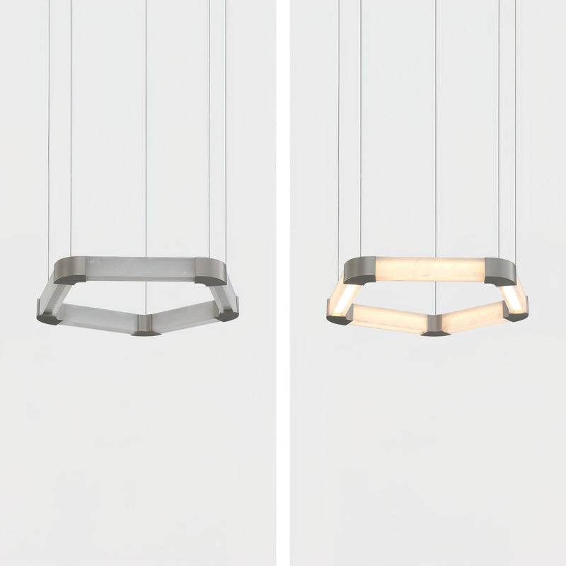 Ola Single Ring Chandelier-DWHOME