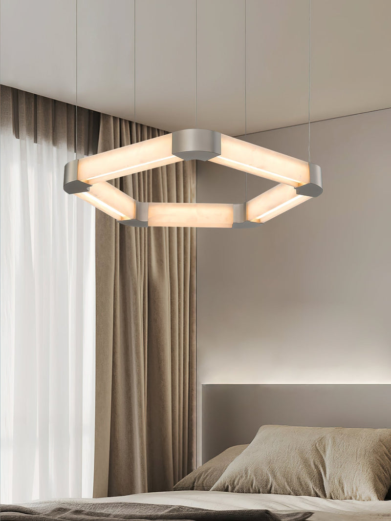 Ola Single Ring Chandelier-DWHOME