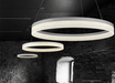 Olaug Modern Large Single Circle Ring Ceiling Light.