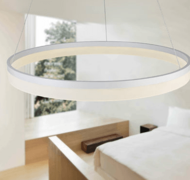 Olaug Modern Large Single Circle Ring Ceiling Light.