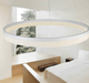 Olaug Modern Large Single Circle Ring Ceiling Light.